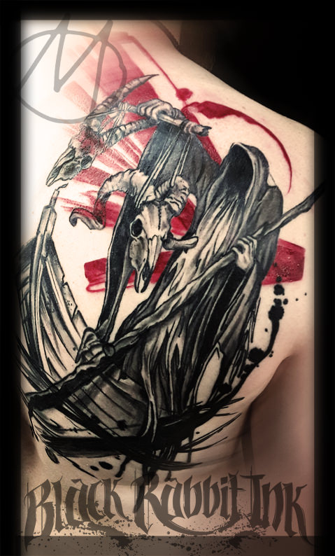 Sketchy Tattoos By Kali Tattoo Studio München Black