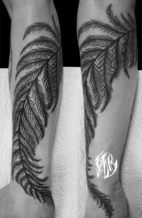 Tattooart, Tattoos Tätowierer München, Ralf Spitzer Shameyabc linework Tattoostudio Tattooshop, Tattooartist